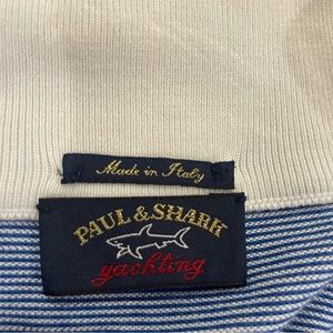Paul & Shark‎ Yachting Cotton Zip Sweater Mens Blue size 2XT